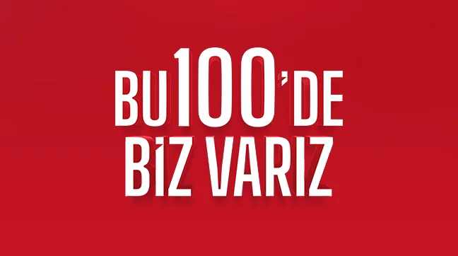 Bu 100'de Biz Varız